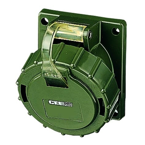 MENNEKES - CEE-Anbausteckdose TM 16A 3p 230V 6h IP67