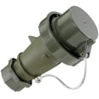 MENNEKES - CEE-Stecker 16A 3p 230V 6h IP67