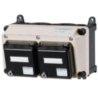 MENNEKES - Steckdosen-Kombi AMAXX 1 2xCEPEX für je 2 E-DAT Mod.RJ45