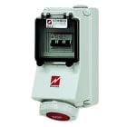 MENNEKES - CEE- Steckdose abgesichert 32A 5p 400V 6h IP67