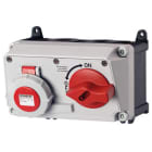 MENNEKES - AMAXX DUO Wanddose abschaltbar 16A 5p 400V 6h IP67