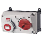 MENNEKES - AMAXX DUO Wanddose abschaltbar 32A 5p 400V 6h IP67