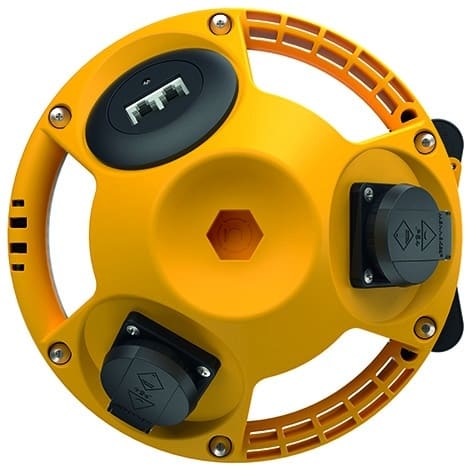 MENNEKES - 3KRAFT Kombination gelb 2xSSTD, 1xRJ45 2fach