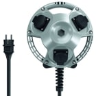 MENNEKES - 3KRAFT Kombination silber 3xSSTD, 3m Zuleitung, Stecker 16/5