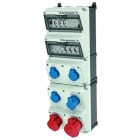 MENNEKES - Steckdosen-Kombi AMAXX 5 3xSSTD 1x16/3 1x16/5 1x32/5 IP44 + Abs.