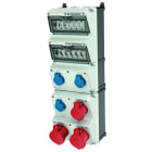 MENNEKES - Steckdosen-Kombi AMAXX 5 3xSSTD 1x16/5 2x32/5 IP44 + Abs.