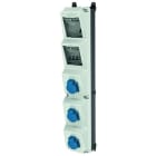 MENNEKES - Steckdosen-Kombi AMAXX 5s 3xSSTD IP44 + Abs.