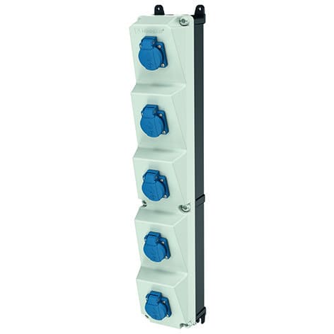 MENNEKES - Steckdosen-Kombi AMAXX 5s 5xSSTD IP44