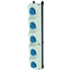 MENNEKES - Steckdosen-Kombi AMAXX 5s 5xSSTD IP44