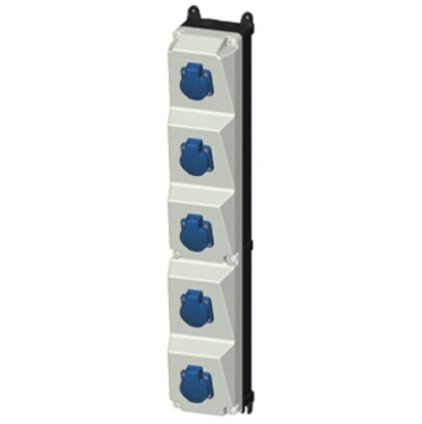 MENNEKES - Steckdosen-Kombi AMAXX 5s 5xSSTD IP44