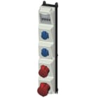 MENNEKES - Steckdosen-Kombi AMAXX 5s 2xSSTD 1x16/5 1x32/5 IP44 + Abs.