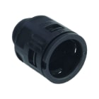 AGRO - Quick Nippel gerade M63x1.5 Gew.KST zu Schlauch A-ø 54.5 / IP66 / schwarz