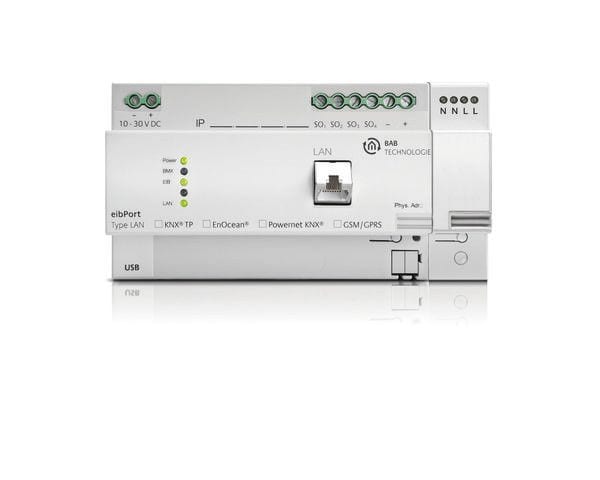BAB TECHNOLOGIE - eibPort LAN Powernet REG