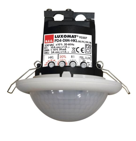 BEG - PD4-M-DIM-HKL-DE Präsenzmelder, Master 360°, Dimm-Ausführung, HKL, Deckeneinbau