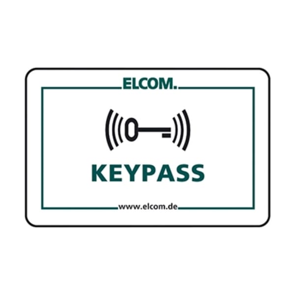 ELCOM - KPC-010 Transponder Card 10 Stück weiß
