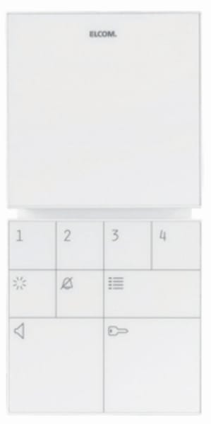 ELCOM - BFT-240WS Innenstation Audio Komfort AP i2Audio weiß