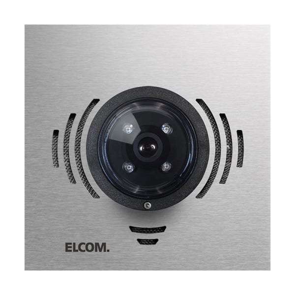 ELCOM - TCM-500 Kamera-Türlautsprecher Modul EB 2D-Video Edelstahl matt MODESTA