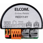 ELCOM - Schaltrelais 1fach mit Eingang UP 2Draht schwarz