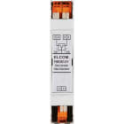 ELCOM - Signalverteiler 2fach REG 2D-Video lichtgrau