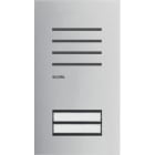 ELCOM - Türstation Audio 2/1 2Draht Edelstahl matt ONE