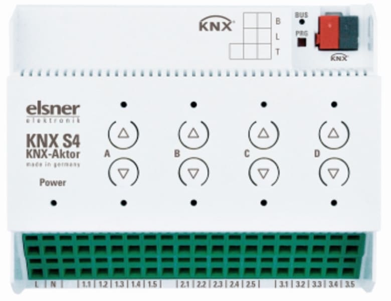 ELSNER - KNX Jalousieaktor 4fach S4