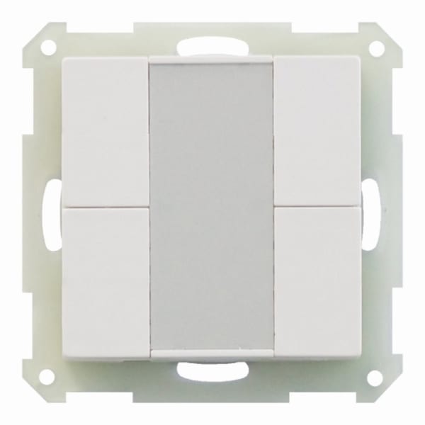 MDT - KNX Tastsensor 4fach reinweiß glänzend