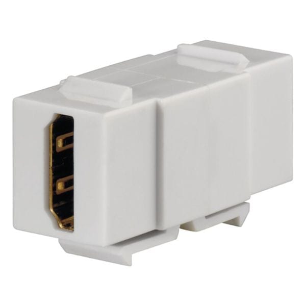 RUTENBECK - Keystone-HDMI polarweiß