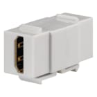 RUTENBECK - Keystone-HDMI polarweiß