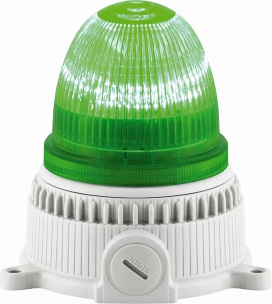SIRENA - OVOLUX PG9 MULTI LED-SMD grün, 12/24V, ACDC, IP65