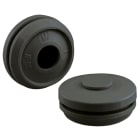 SPELSBERG - Doppelmembranstutzen, M25, tiefschwarz, IP66, halogenfrei, DMS M25/sw