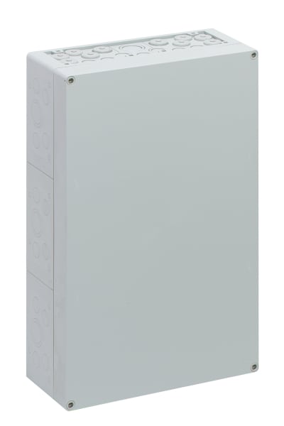 SPELSBERG - Leergehäuse AKi 3-g mit grauem Deckel 300x450x132 mm