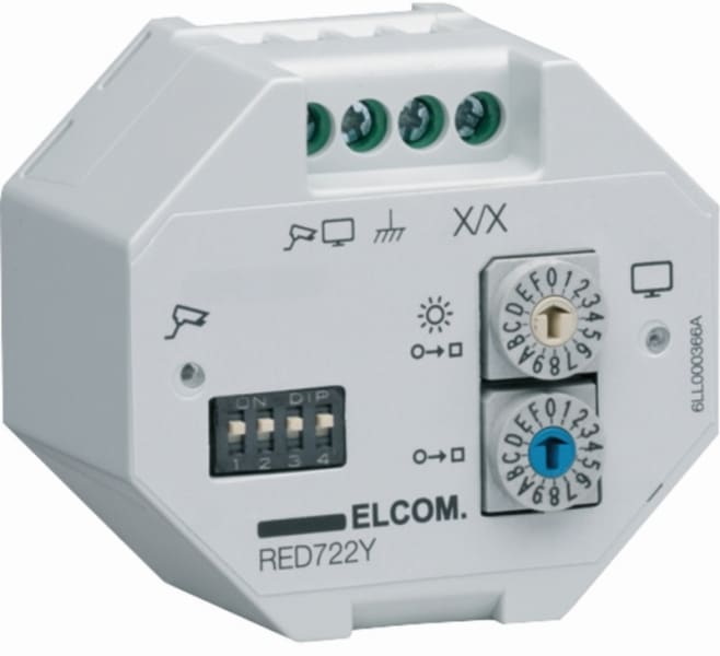 ELCOM - Video-Umsetzer bidirektional 2Draht Bus System / 75 Ohm Signal UP