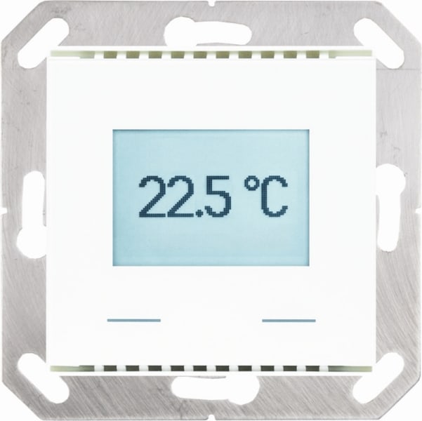 ELSNER - KNX Raumtemperaturregler T-UP gl Touch reinweiß Up