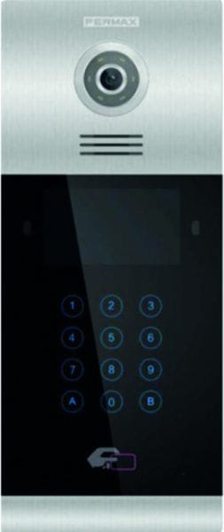 FERMAX - MEET IP Digital Touch Türstation Kartenleser, Aluminium, UP, Gr. L