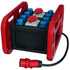 MENNEKES - EverBOX GRIP, Griffe rot 8xSSTD, 2x16/5, IP44 + Abs.