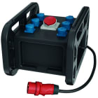 MENNEKES - EverBOX GRIP, Griffe schwarz 6xSSTD, 1x16/5, IP44 + Abs.