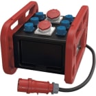 MENNEKES - EverBOX GRIP, Griffe rot 6xSSTD, 1x16/5, 1x32/5 IP44 + Abs.