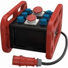 MENNEKES - EverBOX GRIP, Griffe rot 6xSSTD, 1x16/5, 1x32/5 IP44 + Abs.