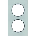 BERKER - R.8 Rahmen 2fach Edelstahl