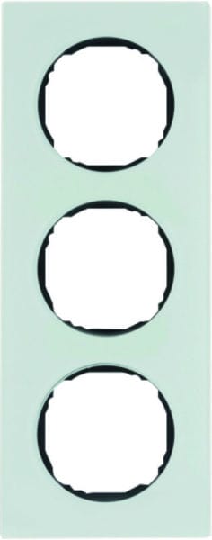 BERKER - R.8 Rahmen 3fach Glas polarweiß