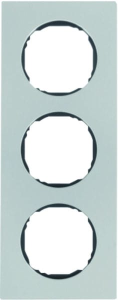 BERKER - R.8 Rahmen 3fach Edelstahl