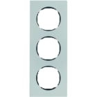 BERKER - R.8 Rahmen 3fach Edelstahl