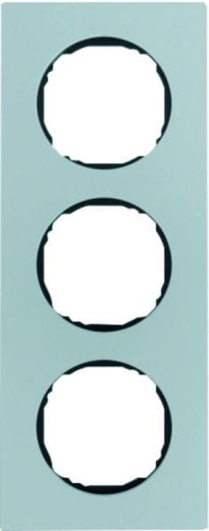 BERKER - R.8 Rahmen 3fach Aluminium