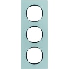 BERKER - R.8 Rahmen 3fach Aluminium