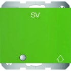 BERKER - K.x SSD mit Klappdeckel und LED grün