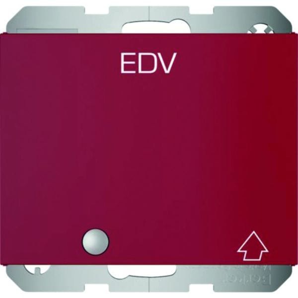 BERKER - K.x SSD mit Klappdeckel und LED rot