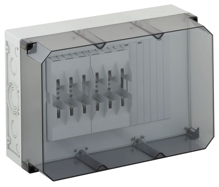 SPELSBERG - Reiterschienengehäuse, transparent, IP54/IP65, AKi-SS 32