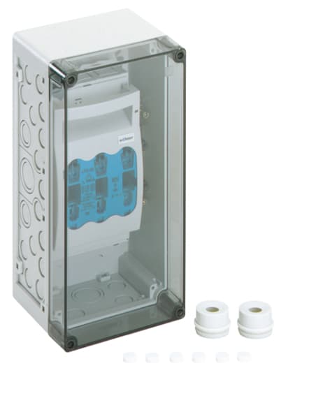 SPELSBERG - NH-Lasttrenngehäuse, transparent, IP54/IP65, AKi-T 101