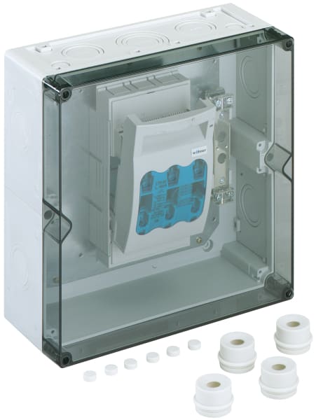 SPELSBERG - NH-Lasttrenngehäuse, transparent, IP54/IP65, AKi-T 201