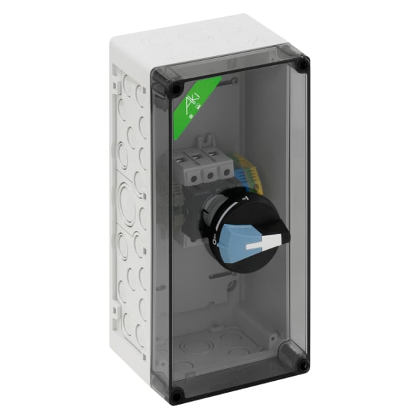 SPELSBERG - Lasttrennschaltergehäuse, transparent, IP54/IP65, AKi-TE 106